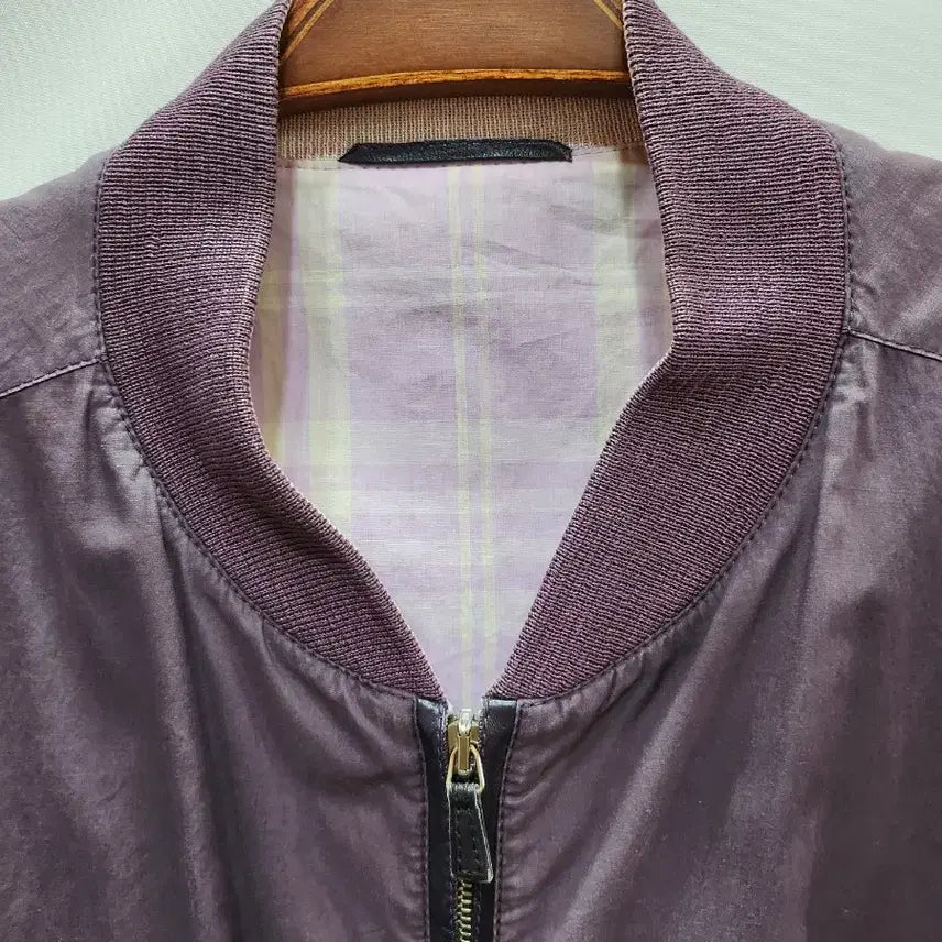 [BUNJANG] Ermenegildo Zegna Purple Bomber Jacket / (정품)에르메네질도 제냐 보라색 봄버 자켓