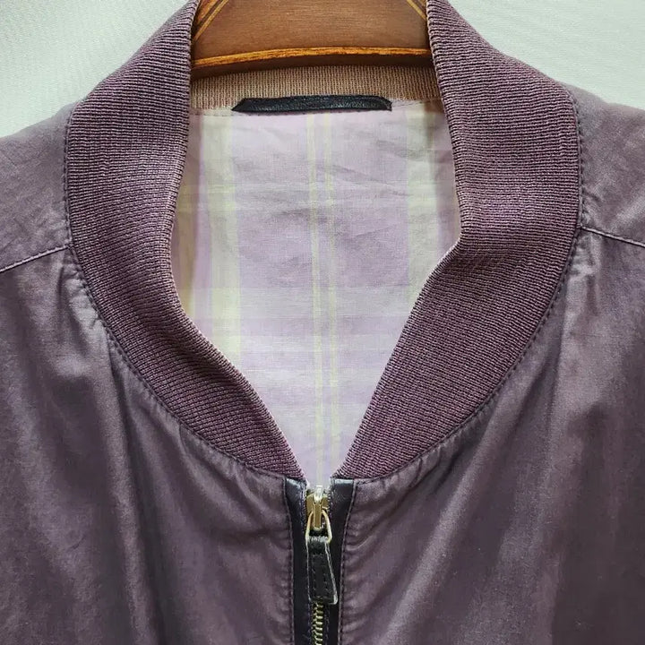 [BUNJANG] Ermenegildo Zegna Purple Bomber Jacket / (정품)에르메네질도 제냐 보라색 봄버 자켓