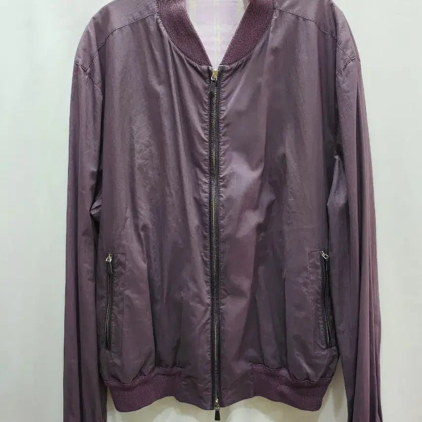[BUNJANG] Ermenegildo Zegna Purple Bomber Jacket / (정품)에르메네질도 제냐 보라색 봄버 자켓