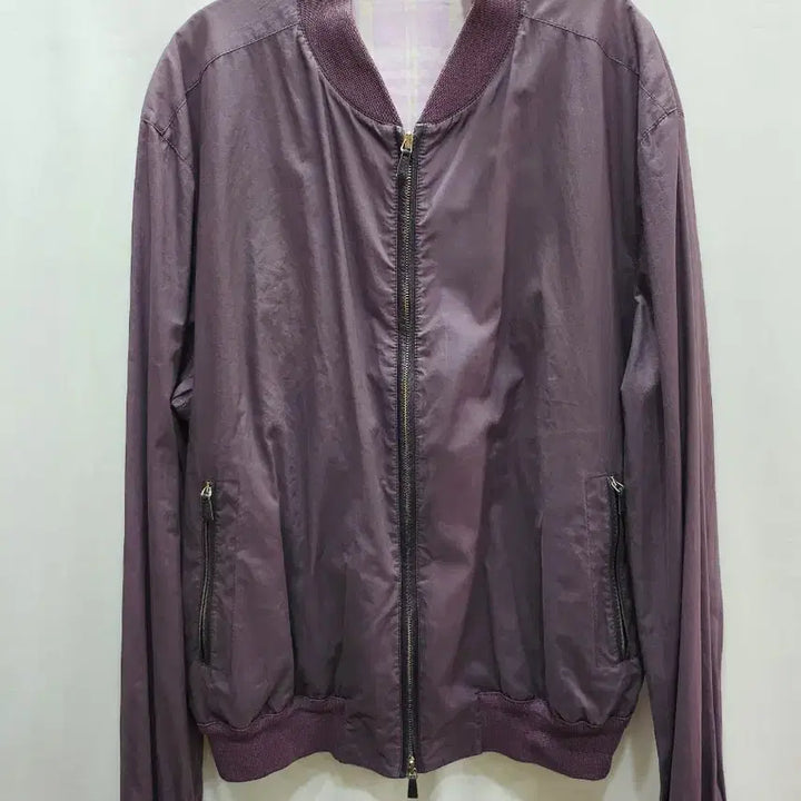 [BUNJANG] Ermenegildo Zegna Purple Bomber Jacket / (정품)에르메네질도 제냐 보라색 봄버 자켓