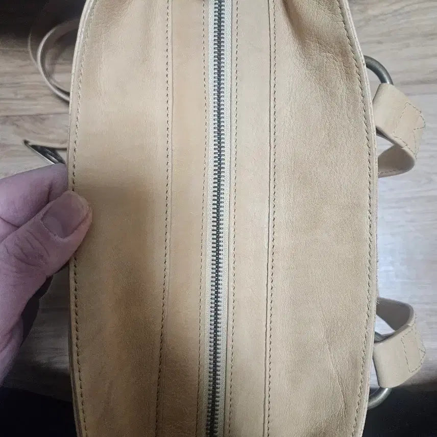 [BUNJANG] Red Valentino Canvas Leather Tote Bag / 레드발렌티노 캔버스 토트백 새상품급 / 사용X / 컨디션S급 / 보증서O