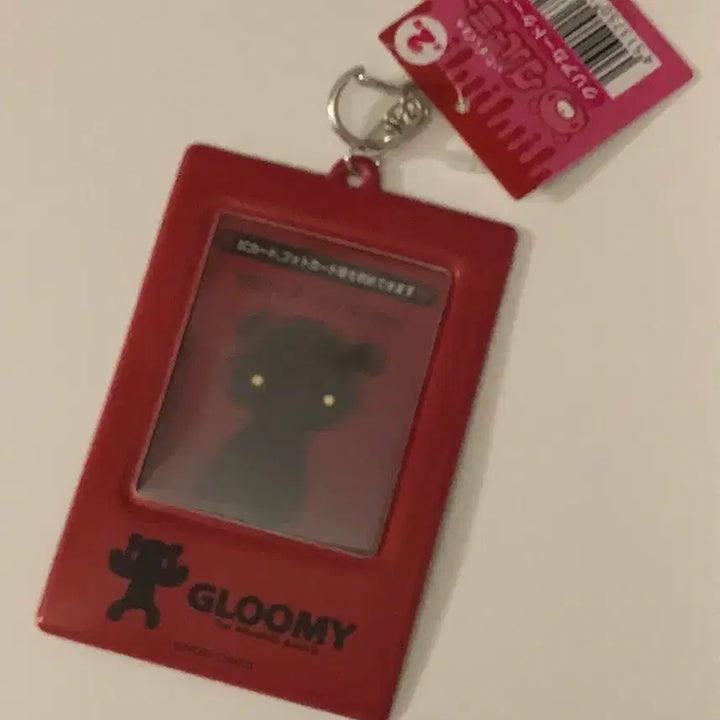 [BUNJANG] Gloomy Bear Photocard Holder Red / 글루미베어 포토카드 홀더 레드