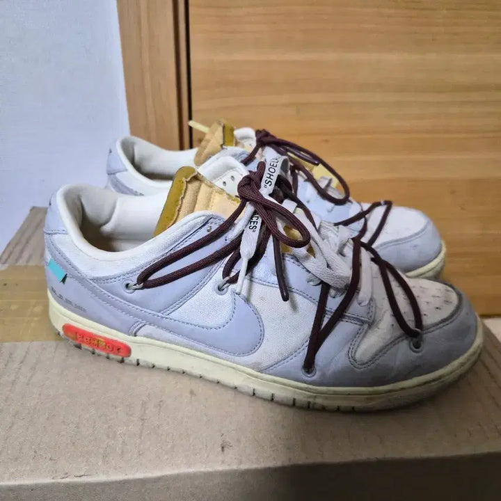 [BUNJANG] Nike Off-White Dunk Low Lot 46 / 나이키 x 오프화이트 덩크로우 280 로트46