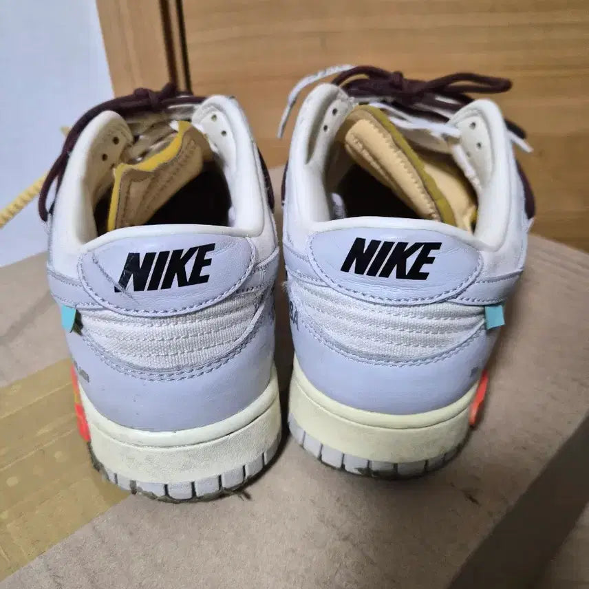 [BUNJANG] Nike Off-White Dunk Low Lot 46 / 나이키 x 오프화이트 덩크로우 280 로트46