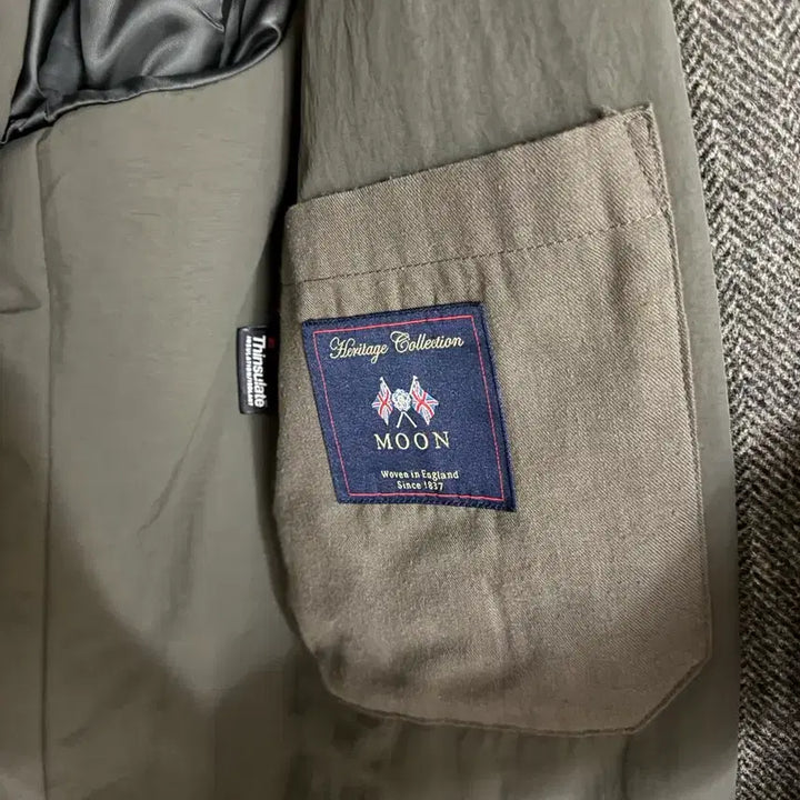 [BUNJANG] Anotheroffice Moon Tweed Single Coat / 어나더오피스 문트위드 싱글 코트