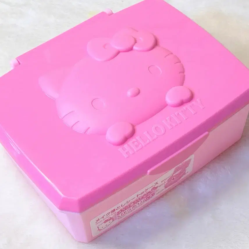 [BUNJANG] Hello Kitty Photocard Storage Box / 헬로키티 핑크 수납함 정리함 포카통