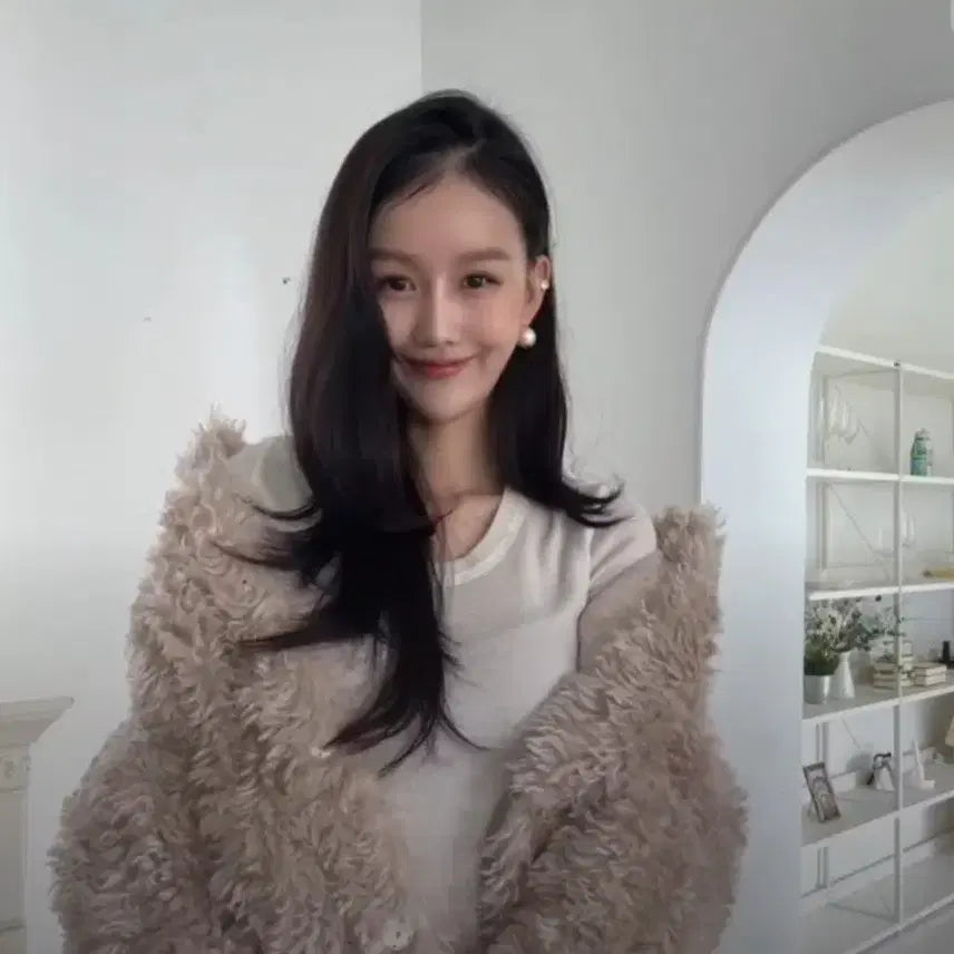 [BUNJANG] Lovemin Puppy Fur Jacket / 러브민 퍼피 퍼자켓