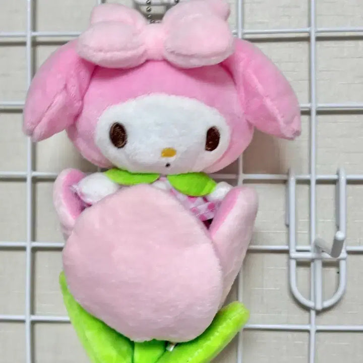 [BUNJANG] Sanrio My Melody Spring Tulip Mascot Keyring / 산리오 마이멜로디 스프링 튤립 마스코트 키링