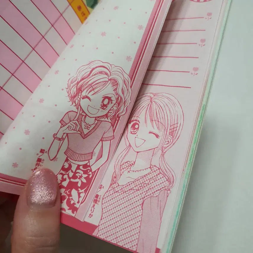 [BUNJANG] Super Gals Arina Tanemura Jeanne Diary / (고전문구) 슈퍼갤즈 타네무라 아리나 잔느 순정 리본 다이어리 지류 부록