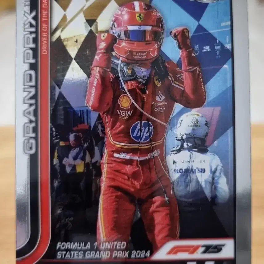[BUNJANG] Topps Chrome Charles Leclerc Card / 2025 F1 탑스 크롬 샤를 르클레르 카드