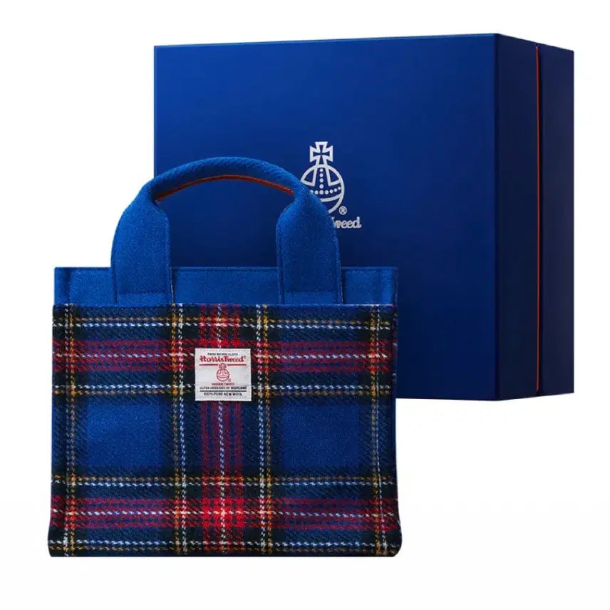 [BUNJANG] Orthomol Harris Tweed Tote Bag / 오쏘몰 해리스트위드 토트백