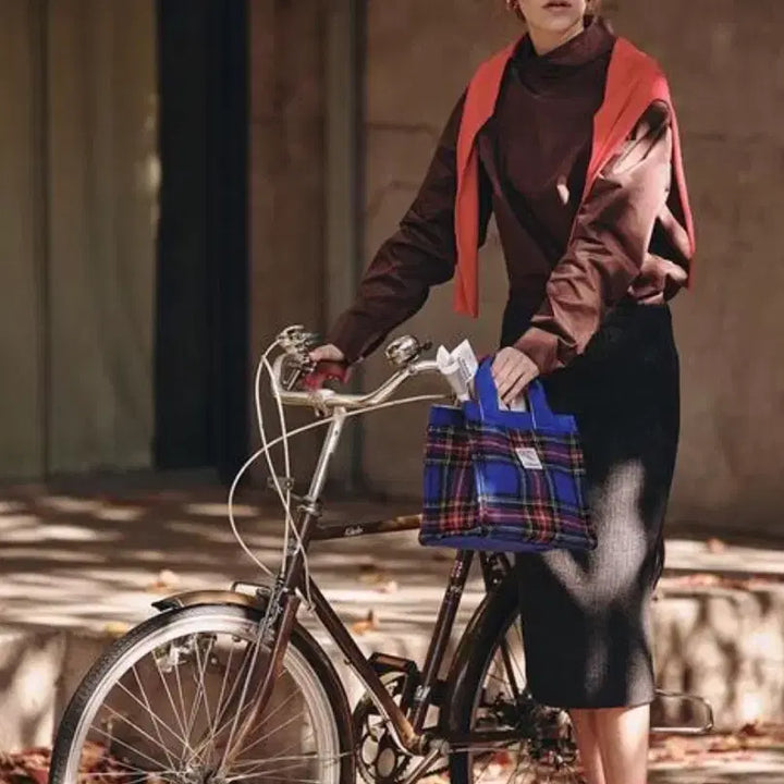 [BUNJANG] Orthomol Harris Tweed Tote Bag / 오쏘몰 해리스트위드 토트백