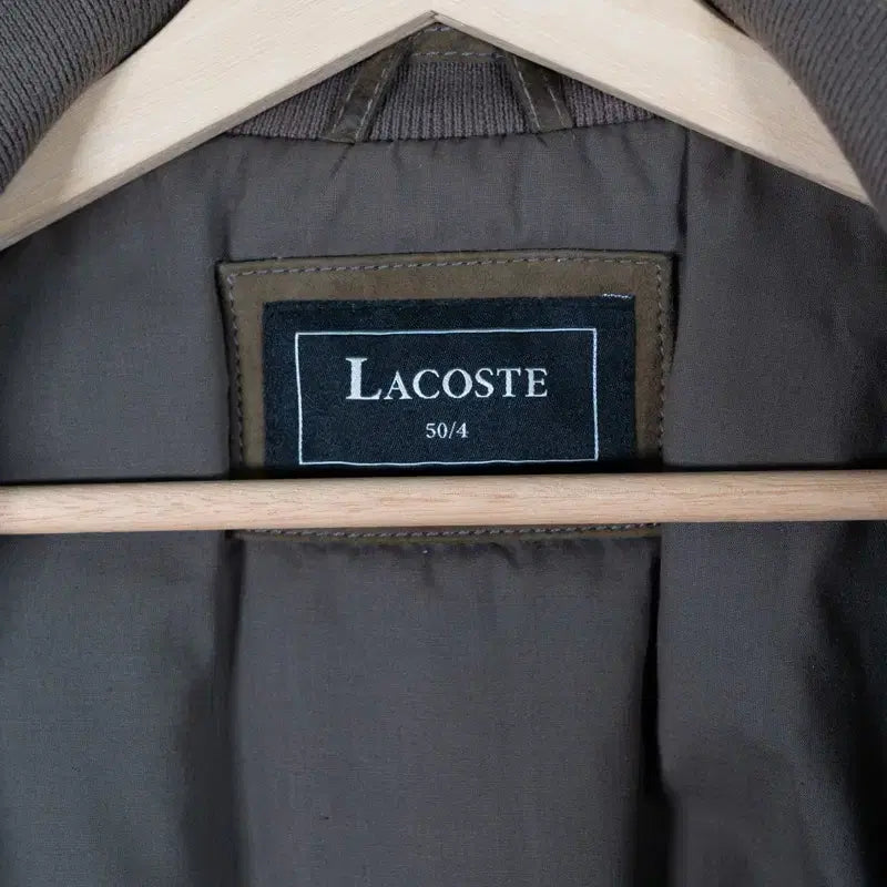 [BUNJANG] Lacoste Goat Suede A-1 Jacket / 라코스테 고트 스웨이드 A-1 자켓
