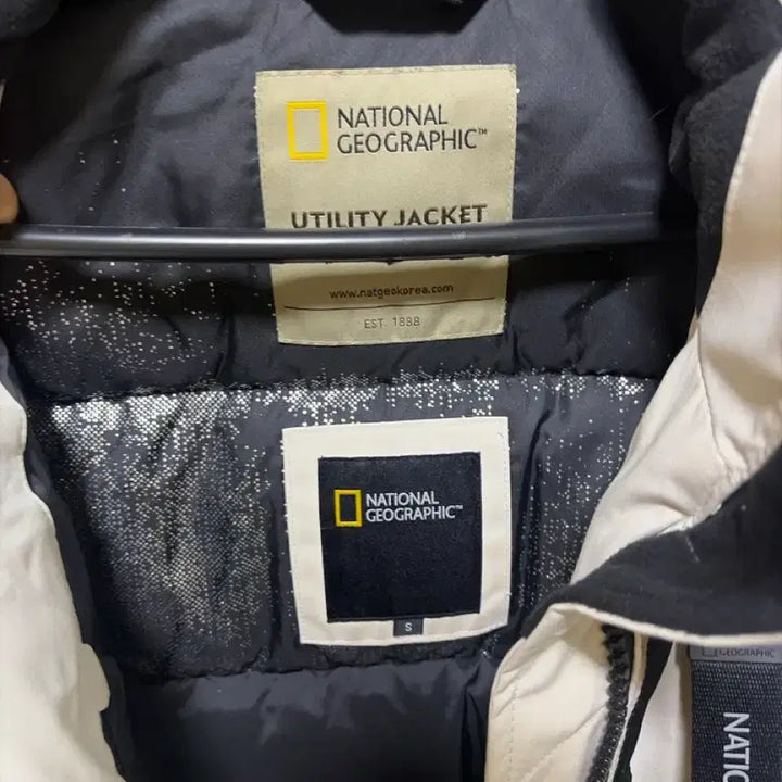 [BUNJANG] National Geographic Padded Jacket / 내셔널지오그래픽 패딩 화이트