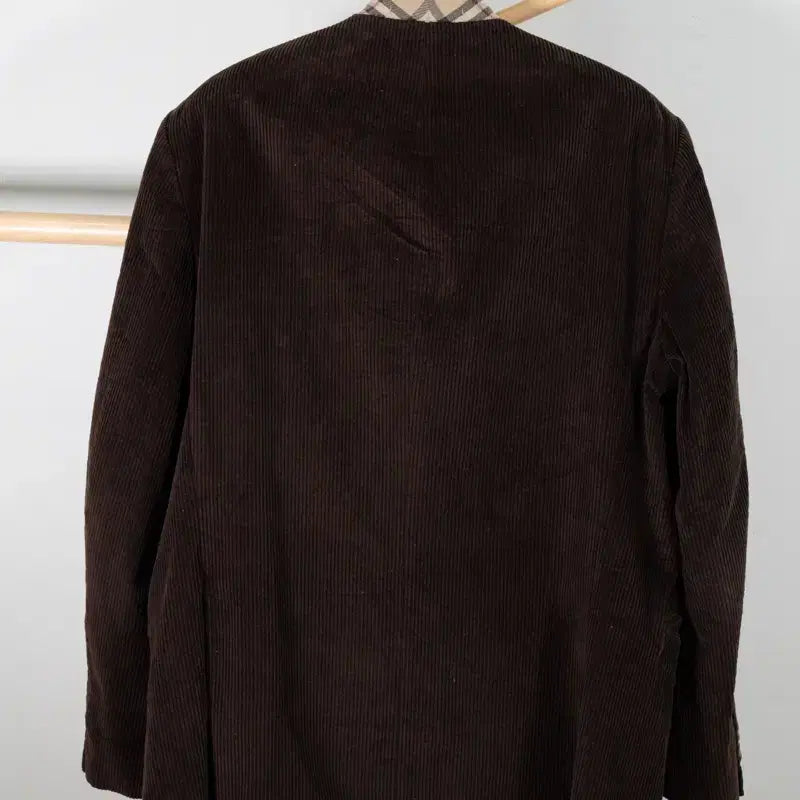 [BUNJANG] Burberry Brown Corduroy Jacket / 버버리 브라운 코듀로이 자켓
