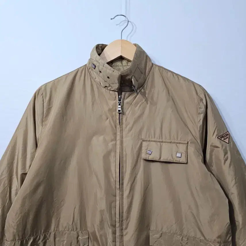 [BUNJANG] Prada Nylon Jacket Beige / Prada 프라다 나일론 자켓 베이지색 ~66