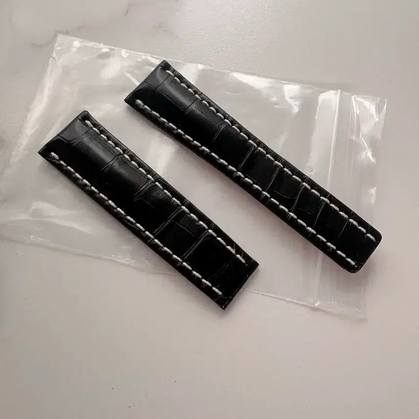 [BUNJANG] Breitling 24mm Alligator Strap / 정품 브라이틀링 악어 스트랩 24미리