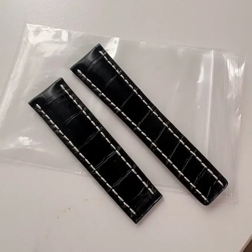 [BUNJANG] Breitling 24mm Alligator Strap / 정품 브라이틀링 악어 스트랩 24미리