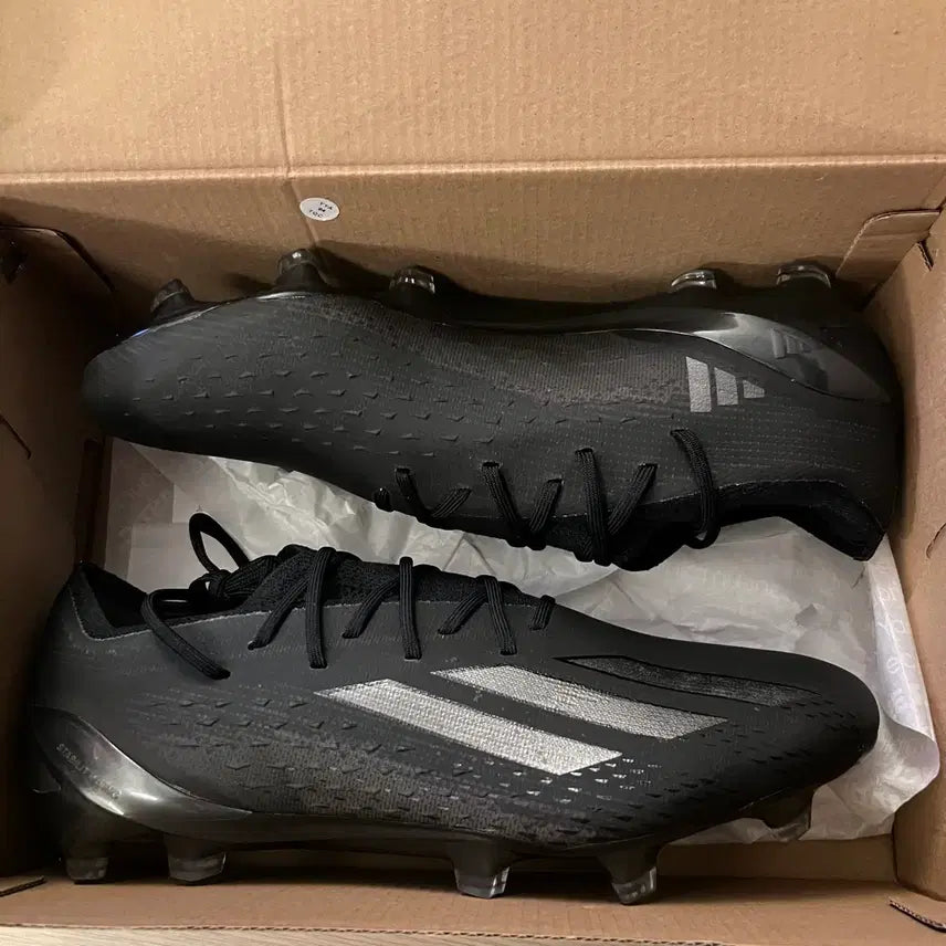 [BUNJANG] Adidas Speedportal.1 FG Black / (270)아디다스 X 스피드포탈.1 FG 블랙 새상품