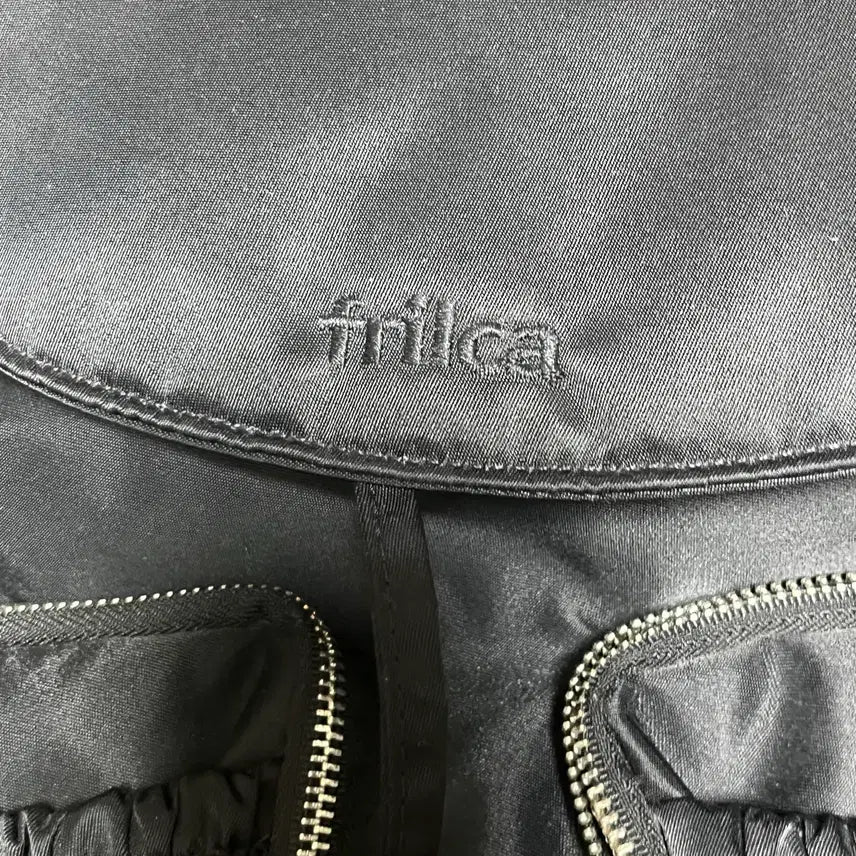 [BUNJANG] Frilca Pocket Backpack with Ribbons / 프릴카 포켓 리본백팩 블랙 리본옵션포함
