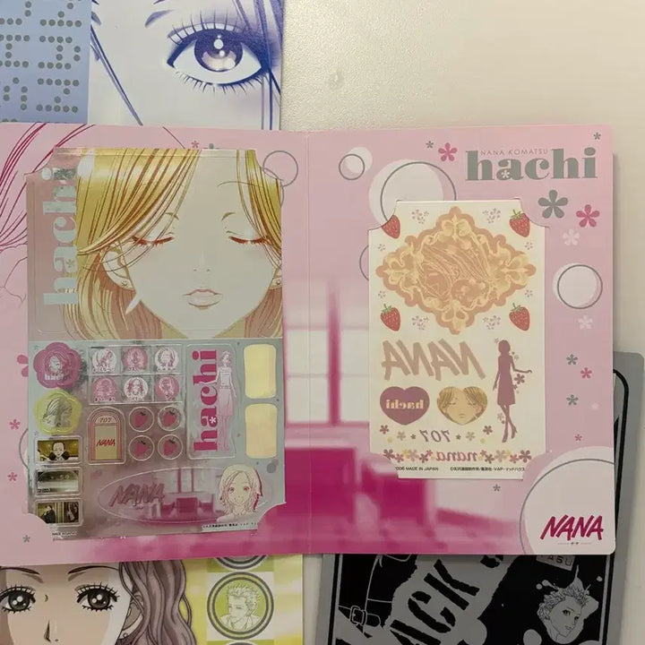 [BUNJANG] Nana Nana Blast Bundle Set Sticker Seal Tattoo Sticker / NANA 나나 스티커 씰 타투스티커 나나 하치 레이라 블래스트 일괄