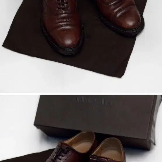 [BUNJANG] Church's England Grain Leather Oxford Shoes (260-265) / 처치스 잉글랜드 베일 그레인레더 옥스퍼드 슈즈 (260-265)
