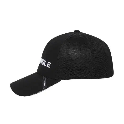 [BUNJANG] Wide Angle Men's Stretch Cap Golf Hat / 와이드앵글 남성 스트레치 캡 골프모자 블랙 58 새제품