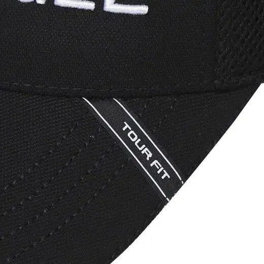 [BUNJANG] Wide Angle Men's Stretch Cap Golf Hat / 와이드앵글 남성 스트레치 캡 골프모자 블랙 58 새제품