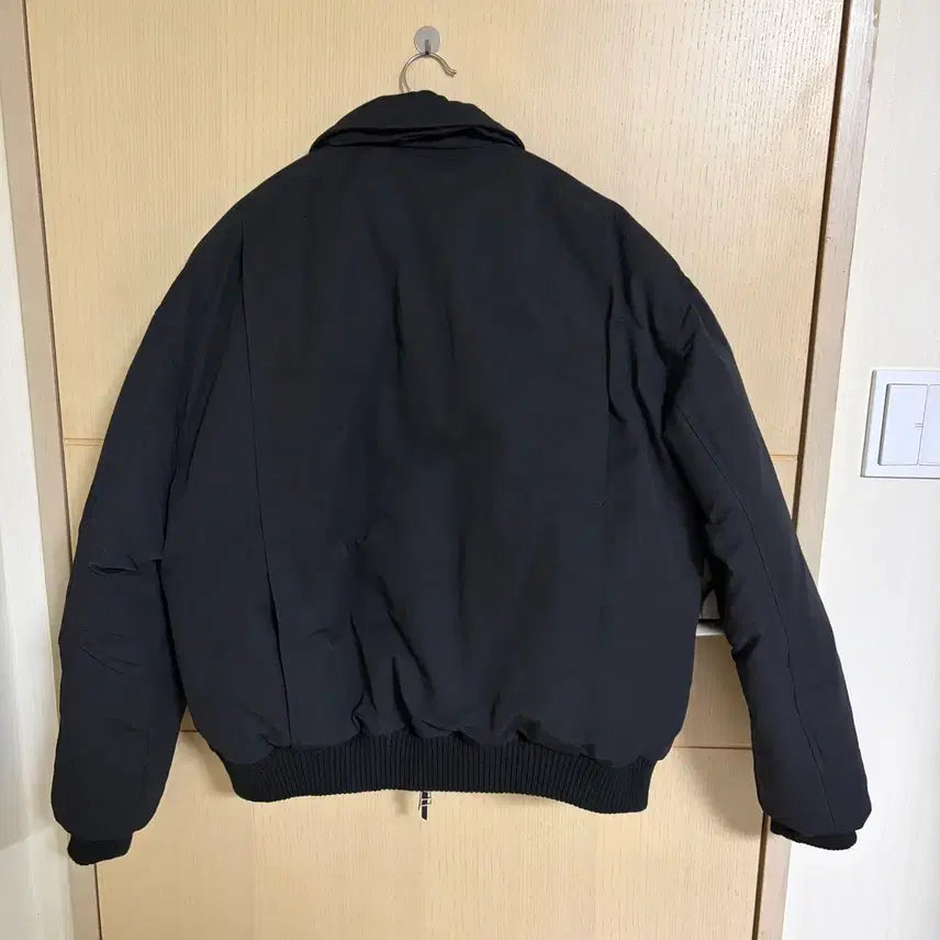 [BUNJANG] D.thirtyone Collar Flight Down Jacket Black / 디써티원 칼라 덕다운 패딩 3사이즈