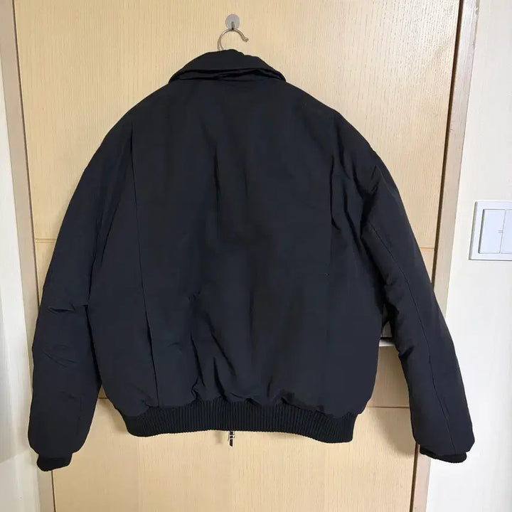 [BUNJANG] D.thirtyone Collar Flight Down Jacket Black / 디써티원 칼라 덕다운 패딩 3사이즈