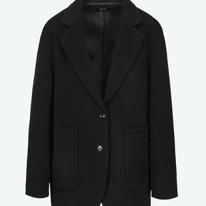 [BUNJANG] SJSJ Cashmere Blend Single Breasted Jacket / SJSJ 캐시미어 블렌드 싱글 브레스티드 자켓