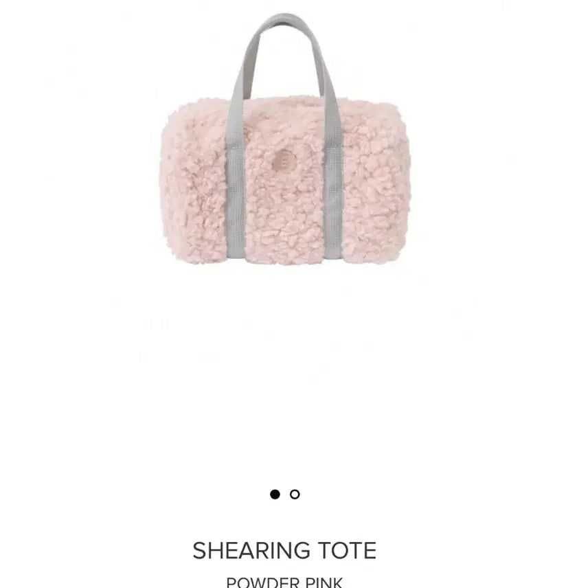 [BUNJANG] Minitmute Shearling Tote Bag - Pink / 미닛뮤트 시어링 토트백 핑크 구매해요