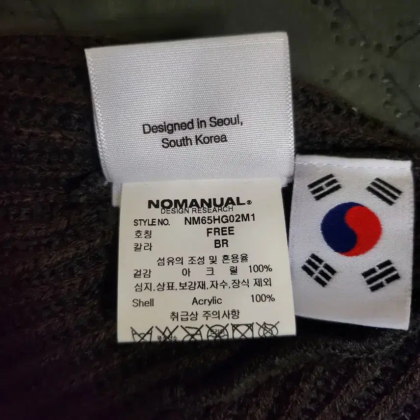 [BUNJANG] Nomanyual NM Cage Beanie / 노매뉴얼 NM 케이지 비니
