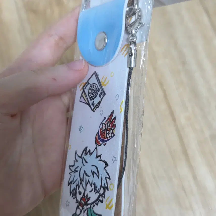 [BUNJANG] Psycho-Pass Shinya Kaimi Leather Strap / 사이키쿠스오 카이도슌 레더 스트랩