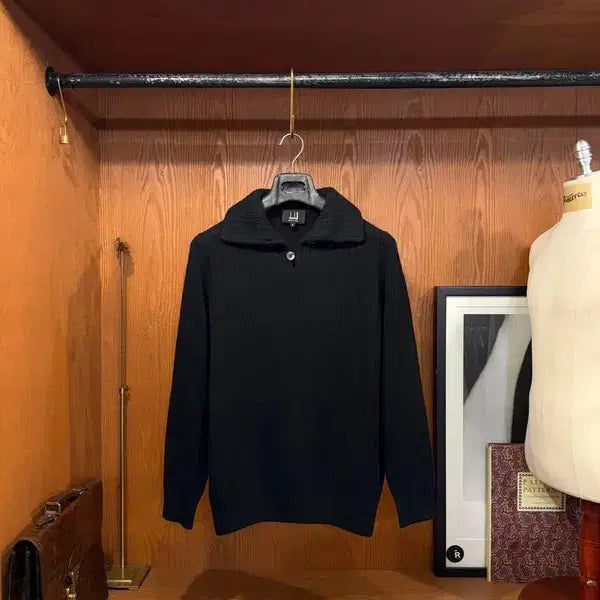 [BUNJANG] Dunhill 100% Cashmere Knit Sweater / 던힐 캐시미어 니트 100