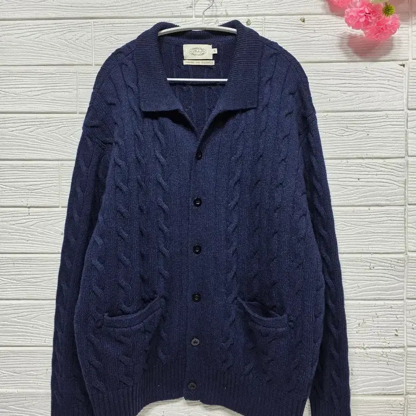 [BUNJANG] AMFEAST Fisherman Cable Knit Cardigan XL / 암피스트(AMFEAST) 피셔맨 케이블 니트 가디건 XL