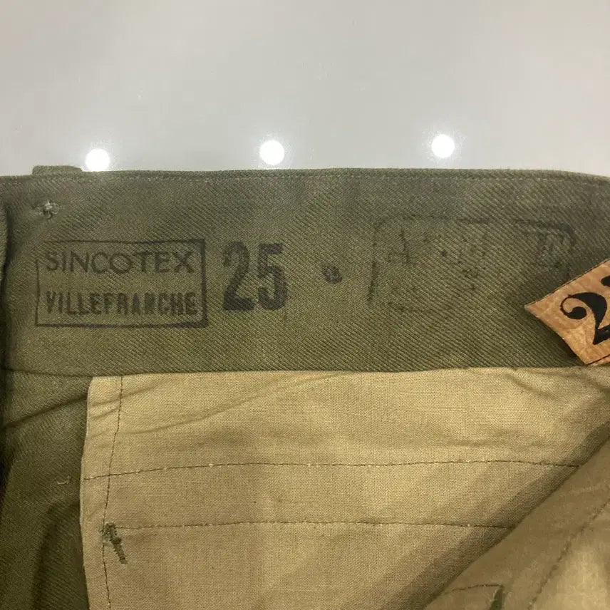[BUNJANG] French Army M47 Pants / [데드스탁]오리지널 50s 프랑스군 m47 팬츠