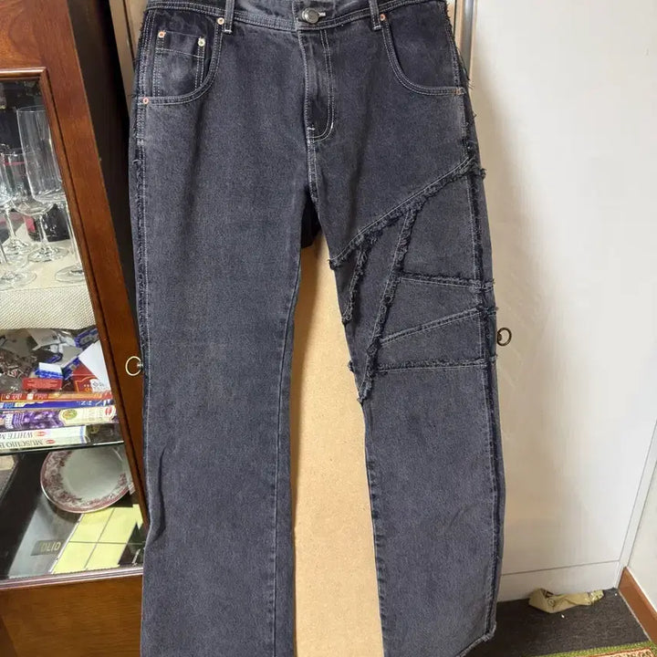 [BUNJANG] Andersson Bell Low Cut Pleated Jeans 29 / 앤더슨벨 로우컷 플레어진 29