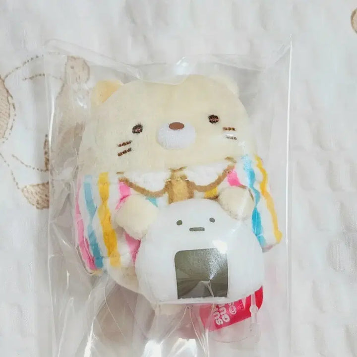 [BUNJANG] San-X Sumikko Gurashi Onigiri Neko Plush Doll / 산엑스 스밋코구라시 편의점 시리즈 오니기리 네코 인형 팝니다.