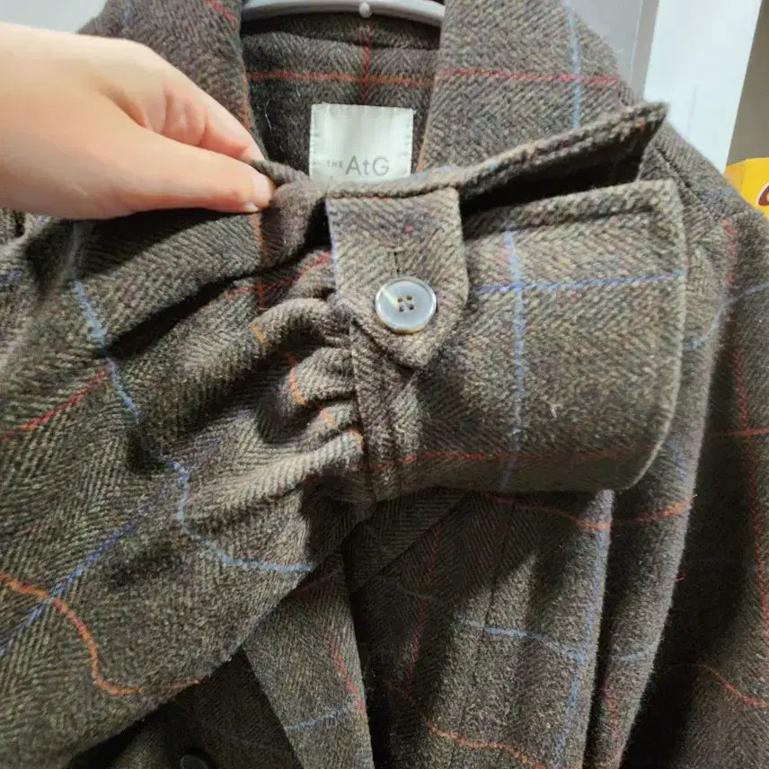 [BUNJANG] The Edge Cape Half Coat / 새) 더엣지 케이프 하프코트