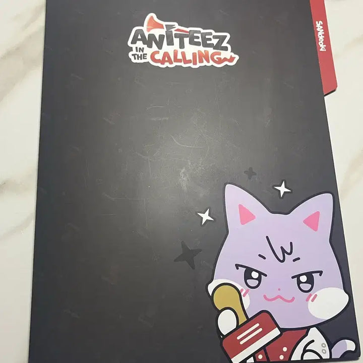 에이티즈 애니티즈 산덕이 포카홀더세트