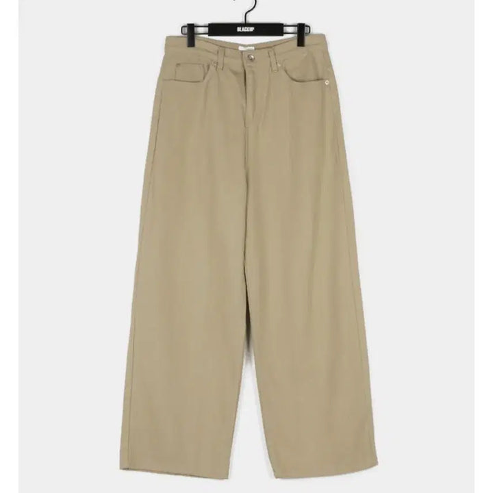 [BUNJANG] Blackup Mirren Wide Cotton Pants - Beige / 에이블리 지그재그 블랙업 미런 와이드 코튼팬츠  베이지