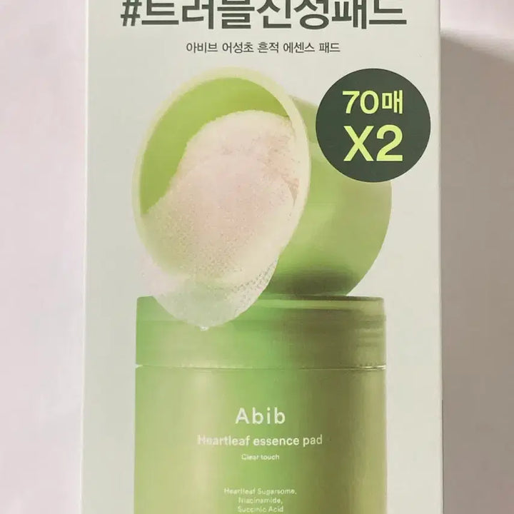[BUNJANG] Abib Heartleaf Essence Pad 140 Count Refill Set / 아비브 어성초 흔적 에센스 패드 140매 리필기획 새제품