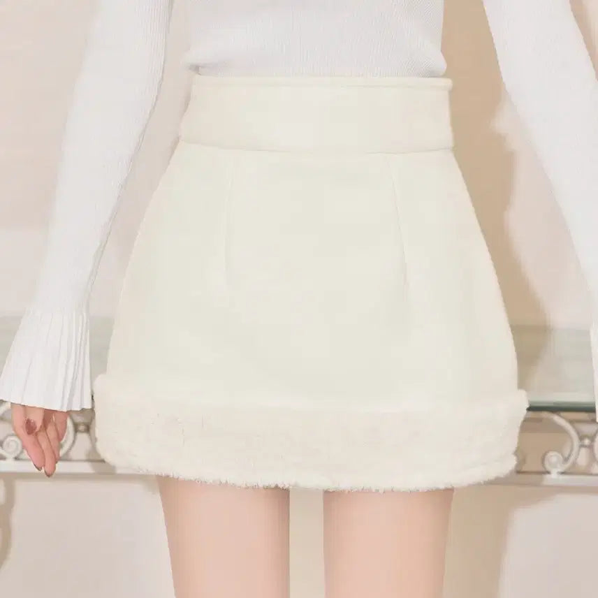 [BUNJANG] Ilbe Michel Macaron Set Up / 미사용) 미셸마카롱 무스탕 미셸마카롱스커트 미셸스커트 미셸셋업 일브