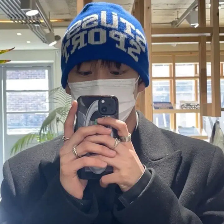 [BUNJANG] Stussy Skull Cap Sports Devos Blue / 스투시 stussy 스컬캡 스투시 스포츠 디보스 블루