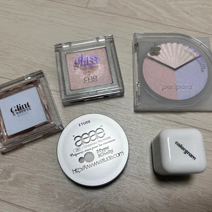 [BUNJANG] Cool Tone Highlighter Bundle / 쿨톤 화장품 하이라이터 일괄