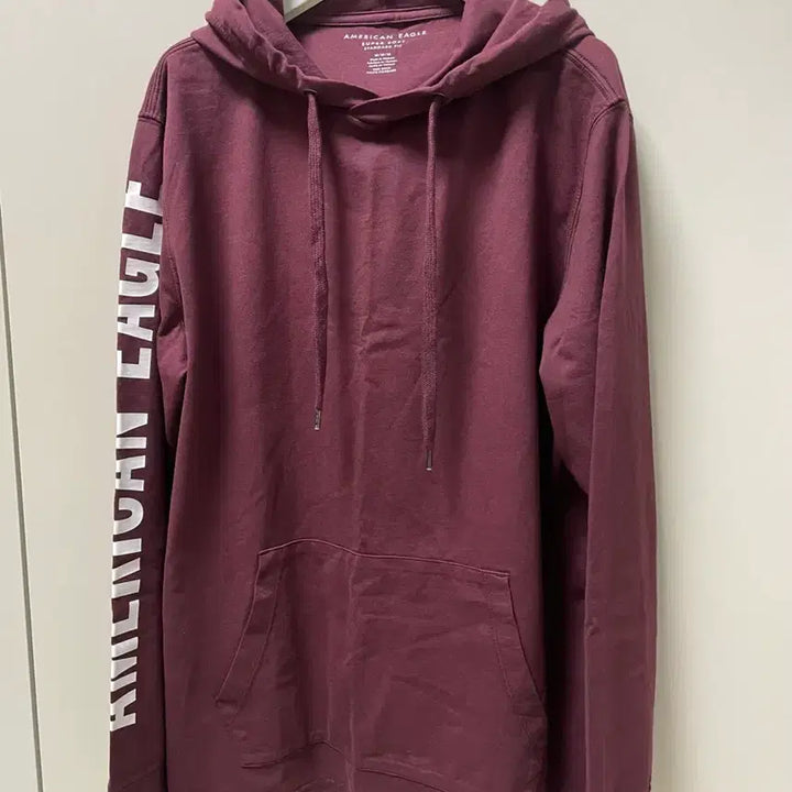 [BUNJANG] American Eagle Burgundy Hoodie M / 아메리칸이글 버건디 후드티 M