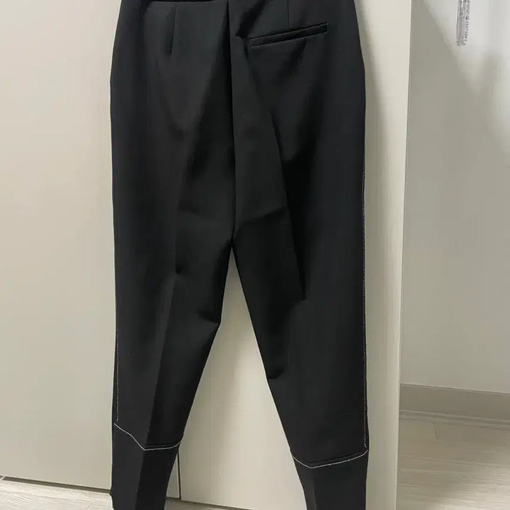 [BUNJANG] ZARA Stitch Black Slacks Pants XS / 자라 스티치 블랙 슬랙스 팬츠 XS