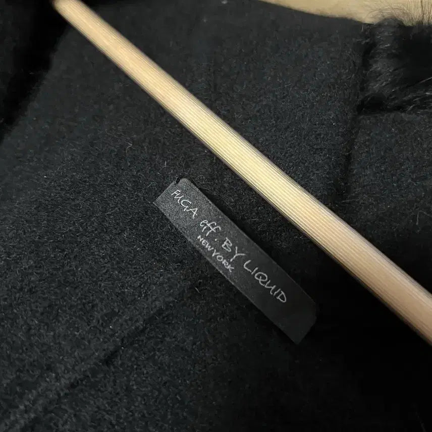 [BUNJANG] Cashmere 100% Fox Hooded Knit Poncho Cape Cardigan Jacket / 캐시미어100% 폭스 후드 니트 판초 케이프 숄 가디건 판쵸 자켓블랙검정