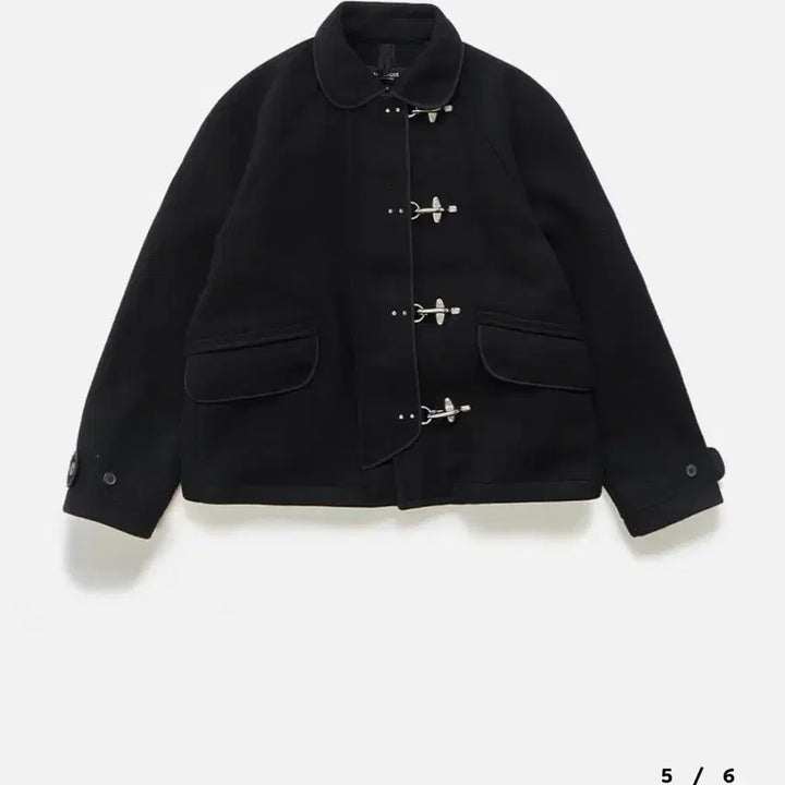 [BUNJANG] Eastlog Fireman Wool Jacket Black L / 이스트로그 파이어맨 울 자켓 블랙 L
